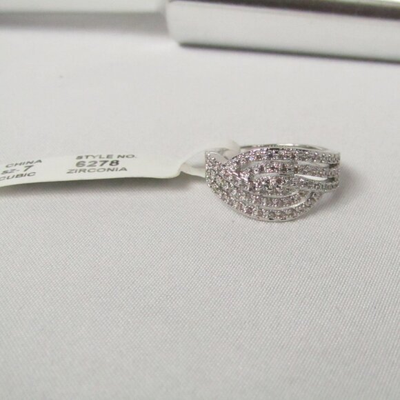 Jewelry - Cubic Zirconia | Stainless Steel | Ring | Size 7 | Women's | New